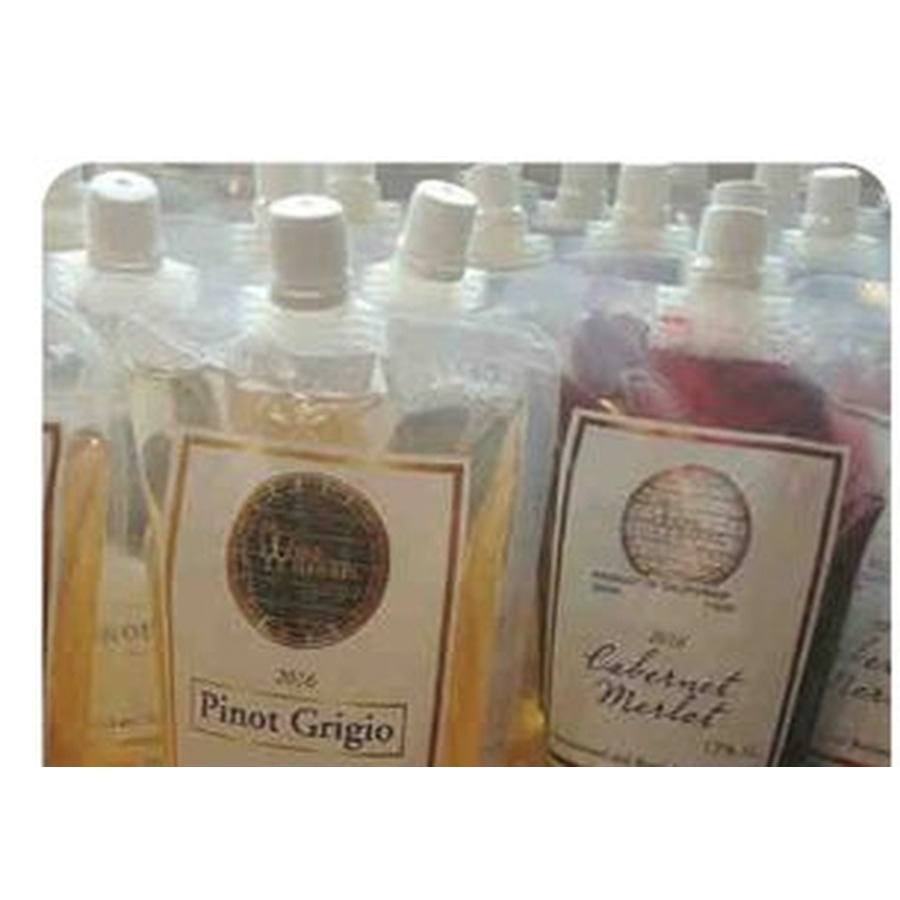 Clear Side Gusset Bag
