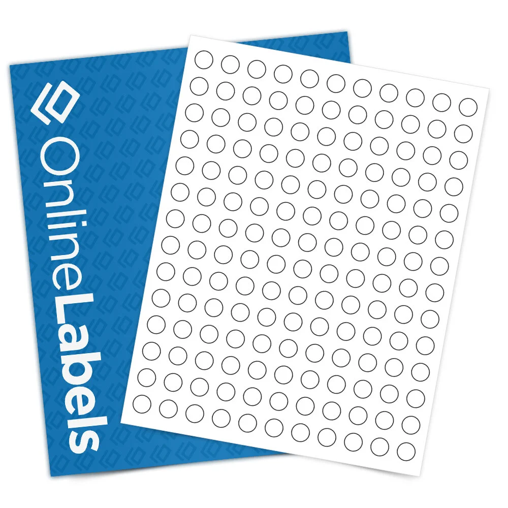 OnlineLabels OL32 Standard White Matte Sheet Labels product photograph