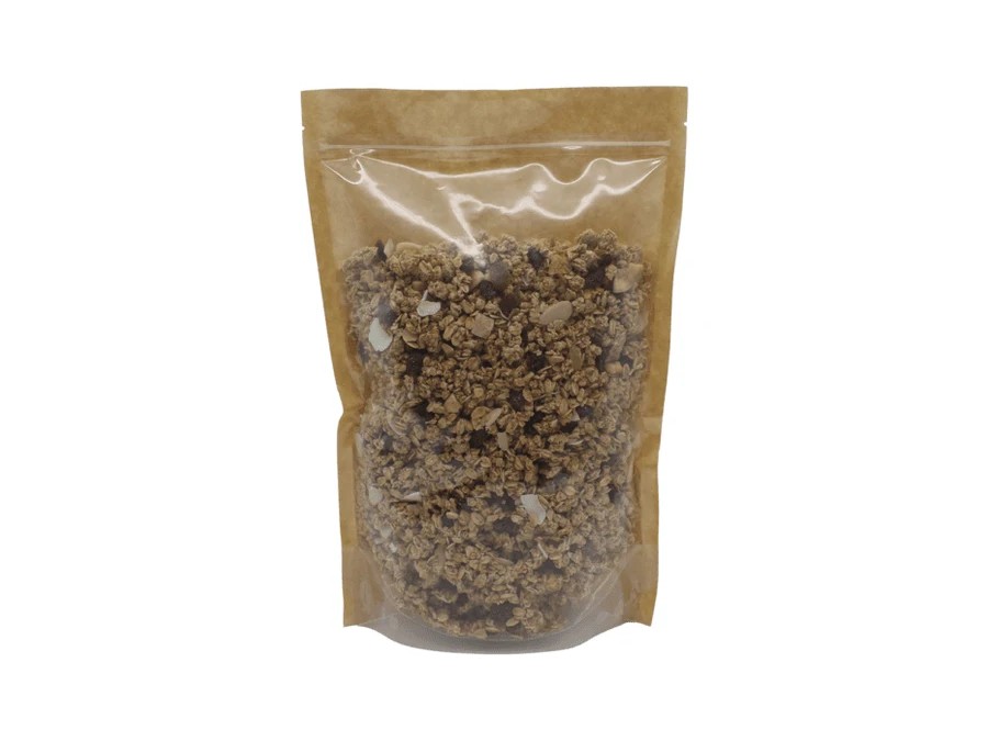 Kraft Paper Stand Up Pouch With Window 500g product image